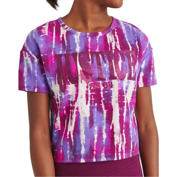 NWT Justice girls leggings and shirts bundle - Picture 2 of 5